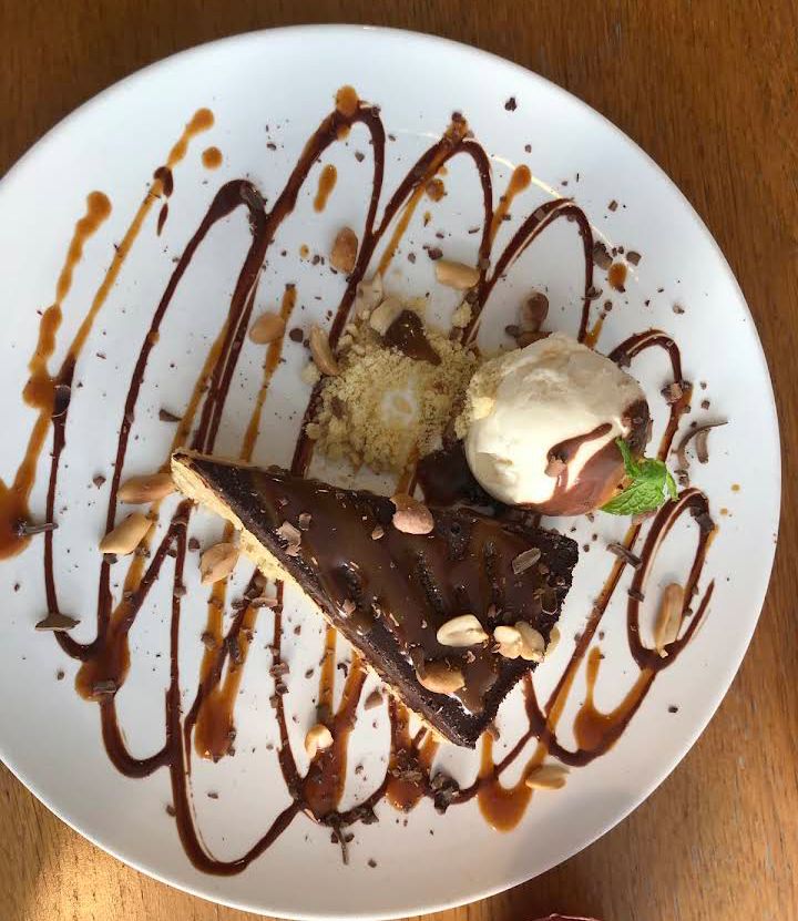 Sobremesa de chocolate