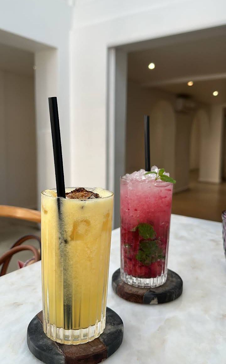 Cocktails coloridos
